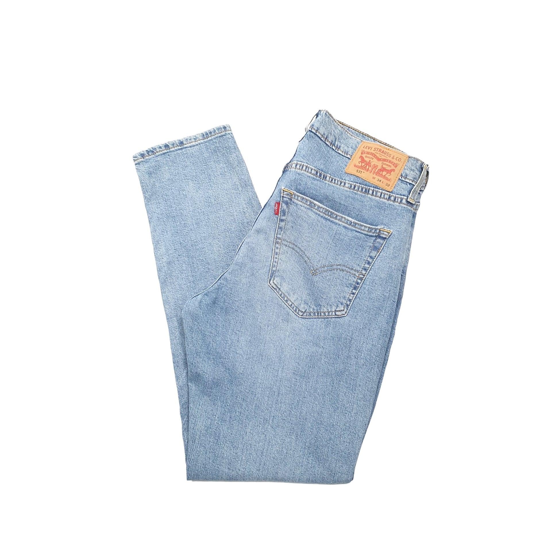 Levis 531 Regular Fit Jeans W34 L32 Blue