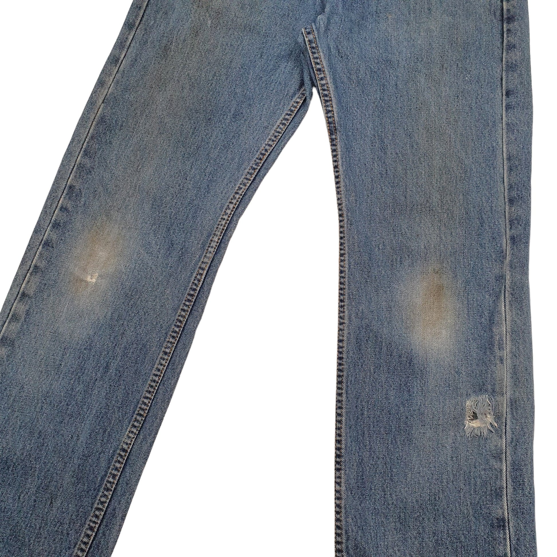 Levis 505 Regular Fit Jeans W32 L30 Blue