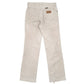 Mens Cream Wrangler  Corduroy Trousers