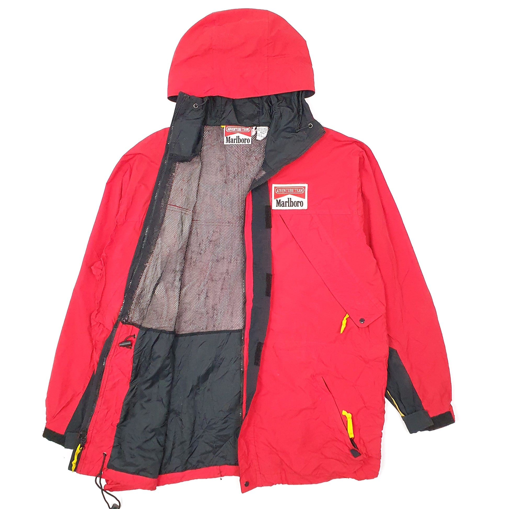 Mens Red Malboro Adventure Team  Coat