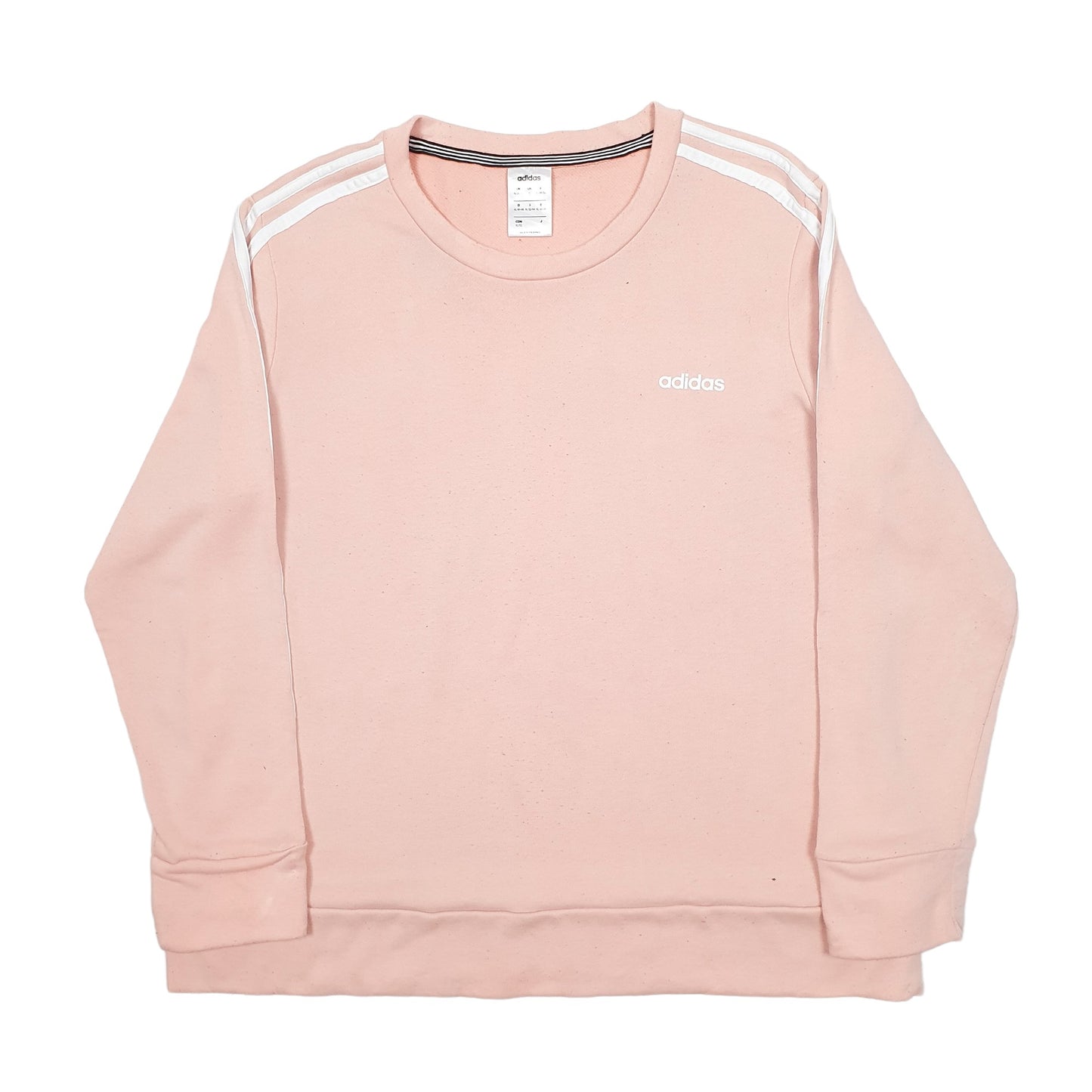 Womens Peach Adidas  Crewneck Jumper