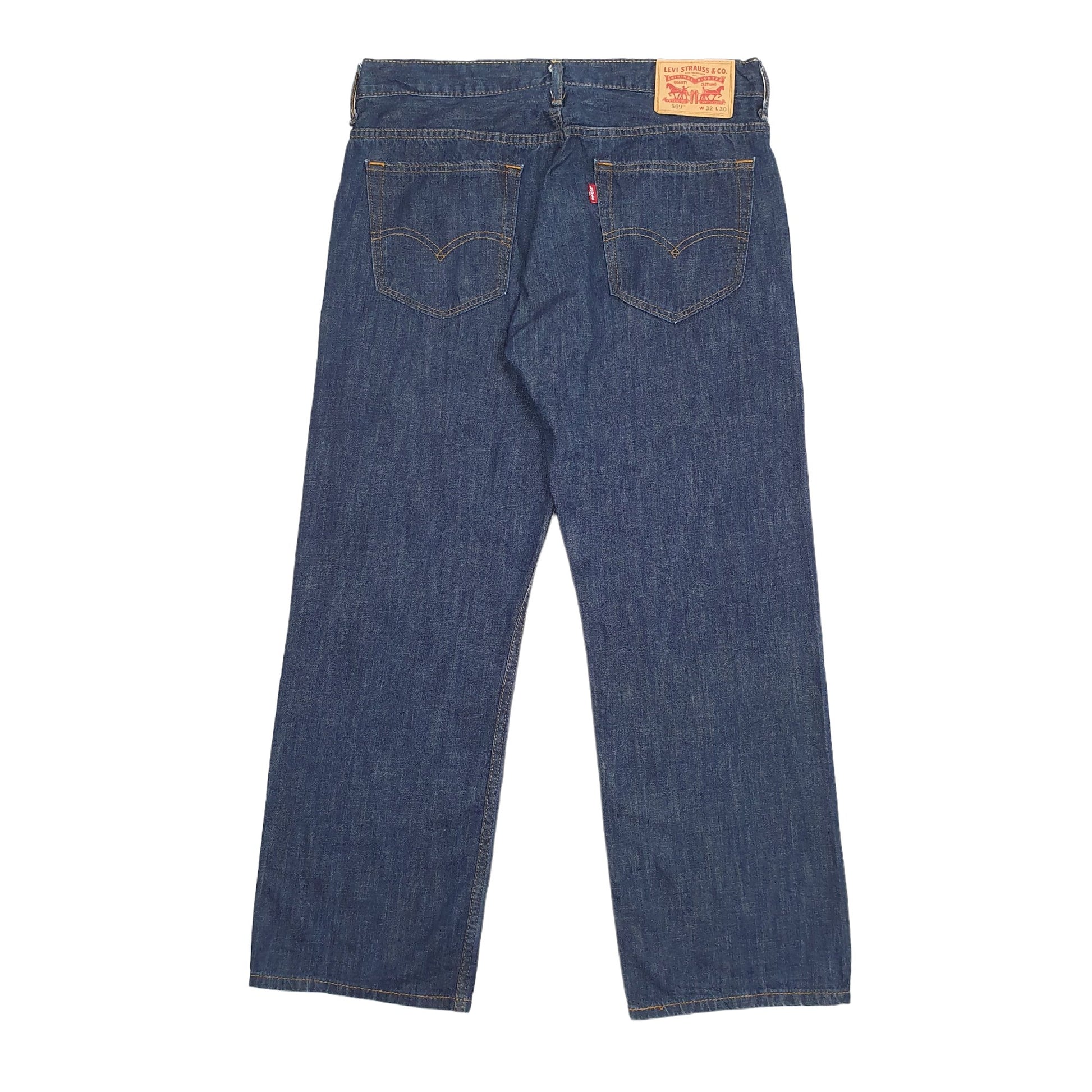 Levis 569 Loose Fit Jeans W34 L28 Blue