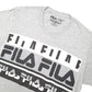 Fila Short Sleeve T Shirt Grey