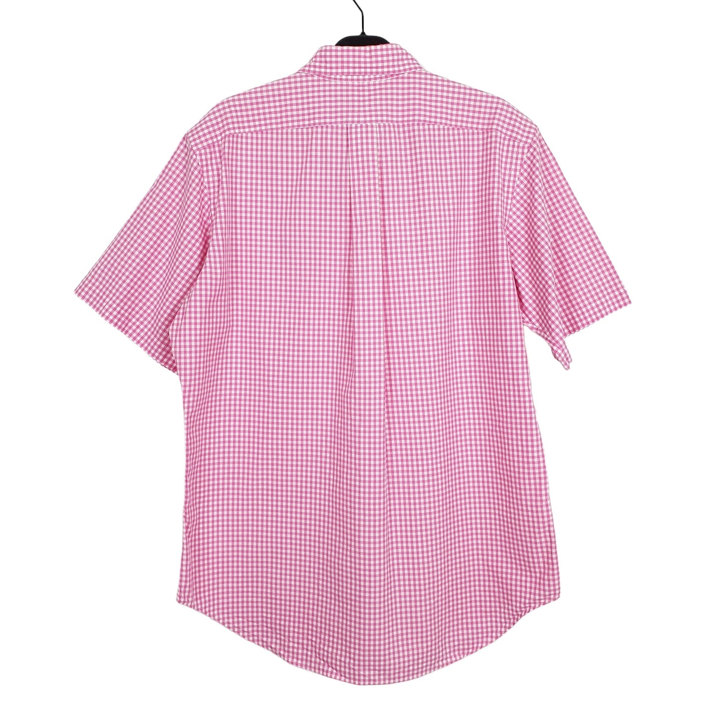 Ralph Lauren Short Sleeve Classic Fit Check Shirt Pink