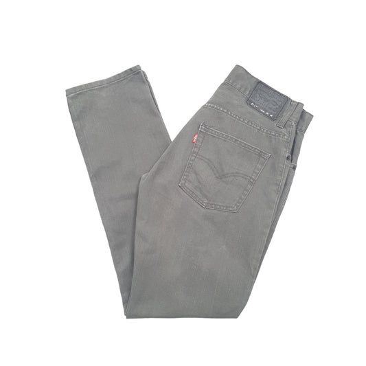 Levis 511 Slim Fit Jeans W28 L29 Grey