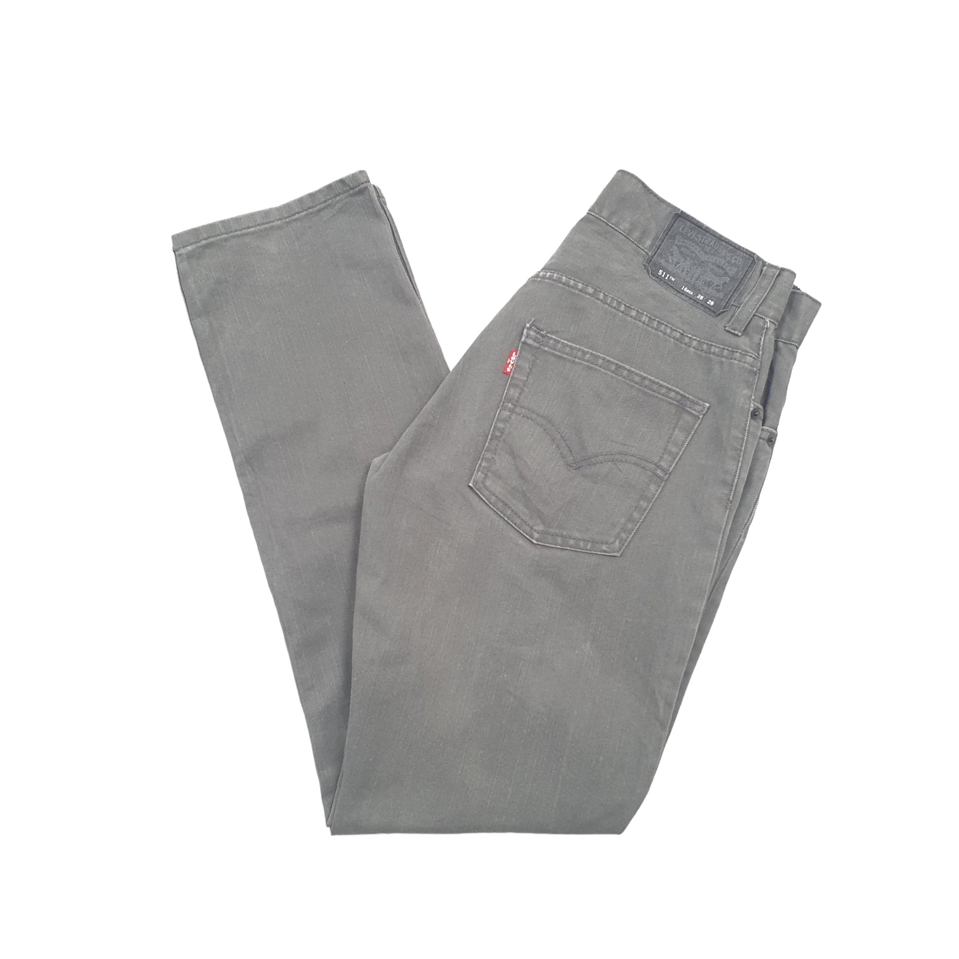 Levis 511 Slim Fit Jeans W28 L29 Grey