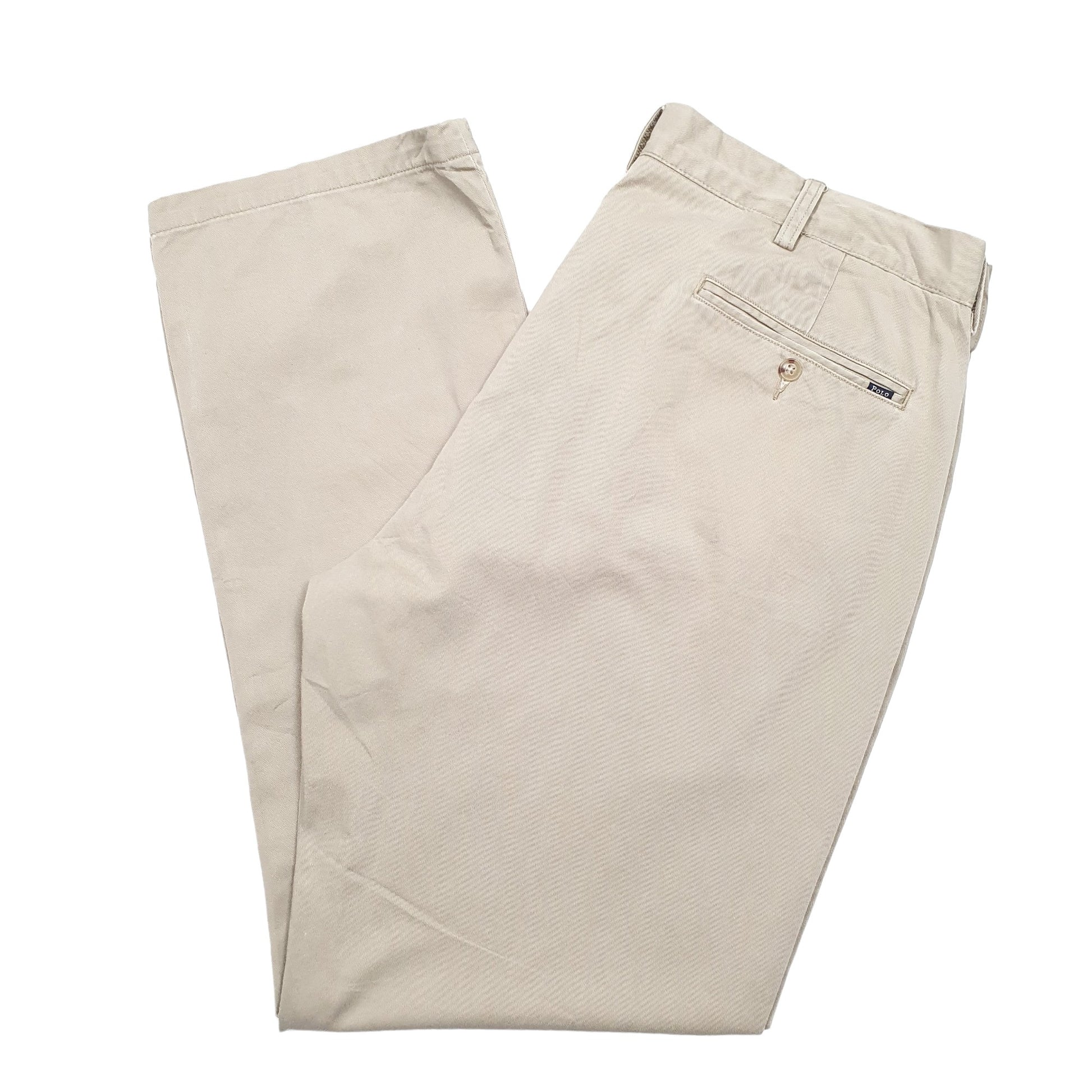 Mens Beige Polo Ralph Lauren  Chino Trousers