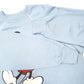 Mens Blue Disney Vintage Mickey Mouse Raglan Sleeve Crewneck Jumper