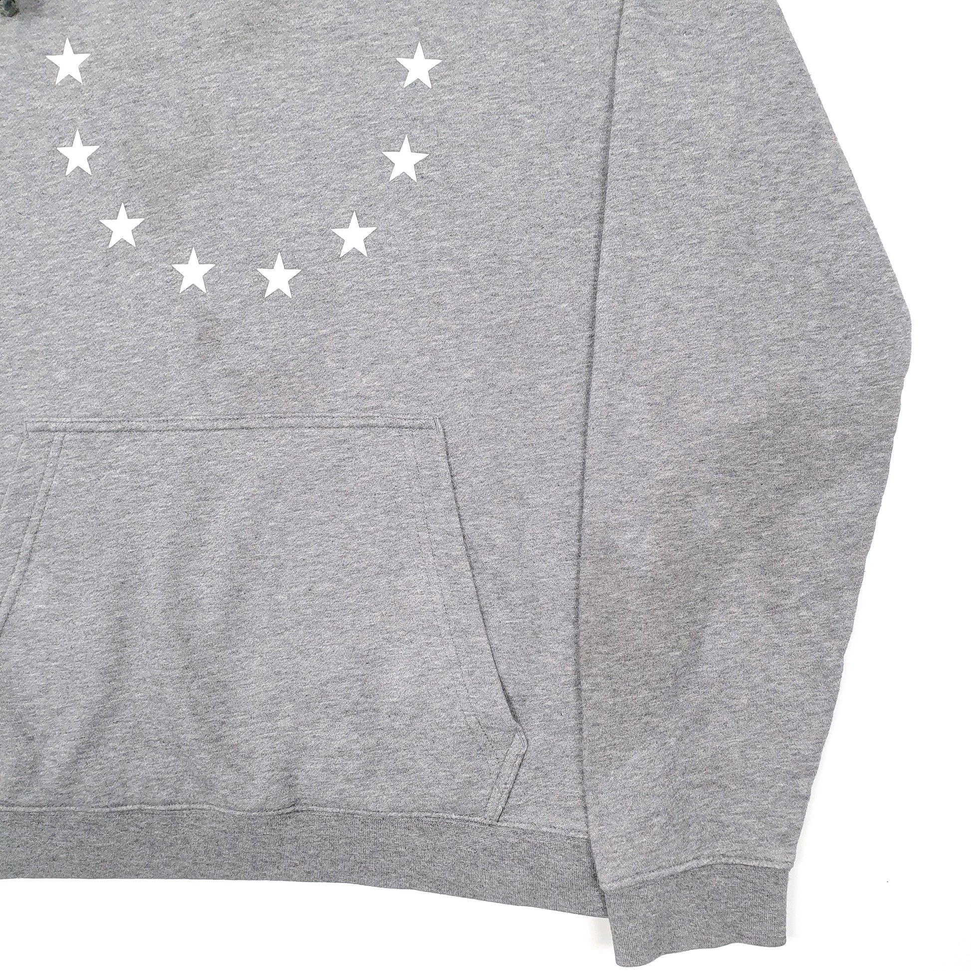 Mens Grey Nike NBA Basketball Hoodie Jumper