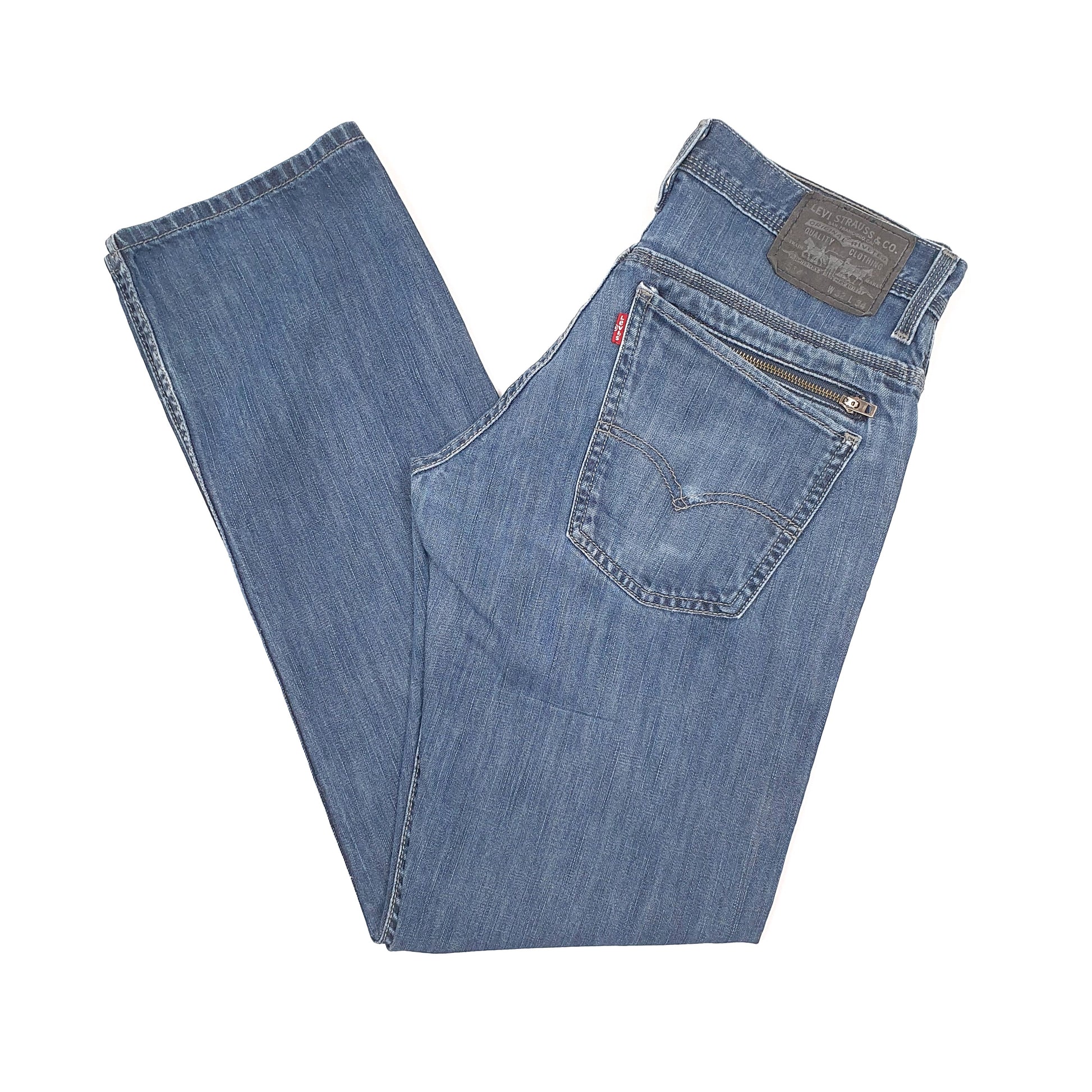 Levis 514 Straight Fit Jeans W32 L34 Blue