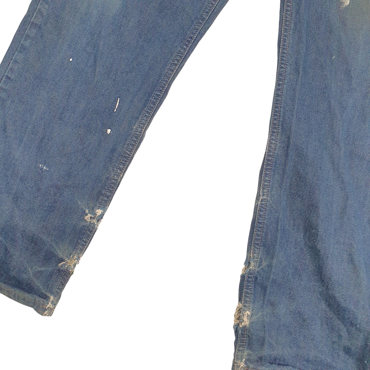 Mens Blue Carhartt Fire Resistant Carpenter JeansW32 L30