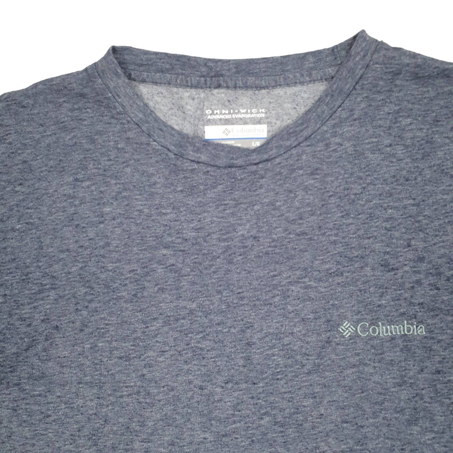 Mens Grey Columbia Sportswear Omni Wick Short Sleeve T Shirt
