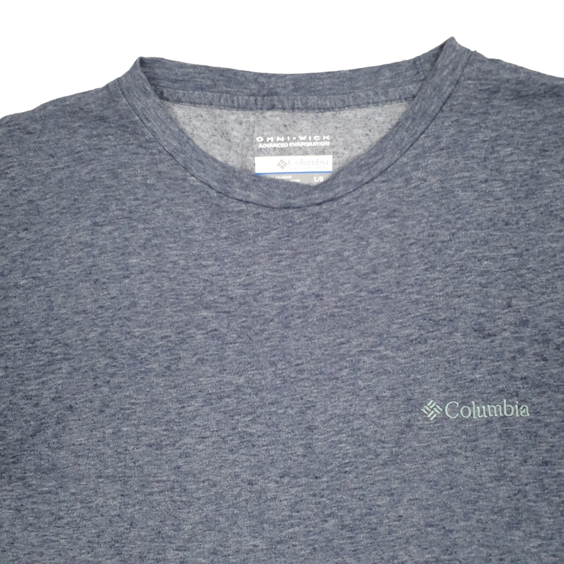 Mens Grey Columbia Sportswear Omni Wick Short Sleeve T Shirt