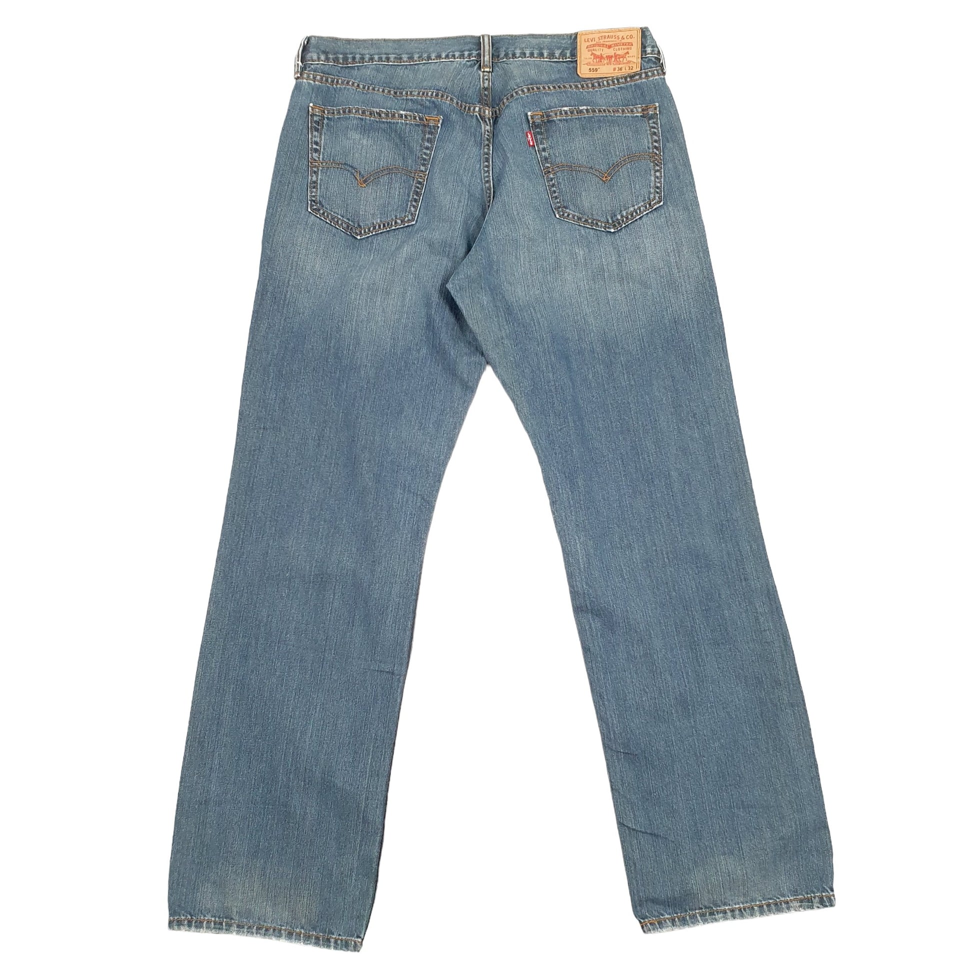 Levis 559 Relaxed Fit Jeans W36 L32 Blue