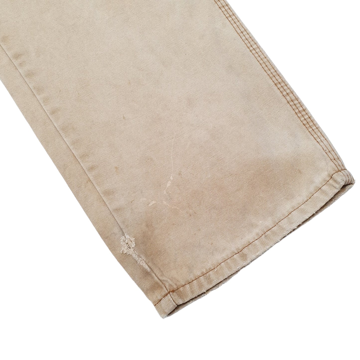 Mens Beige Dickies  Carpenter Trousers