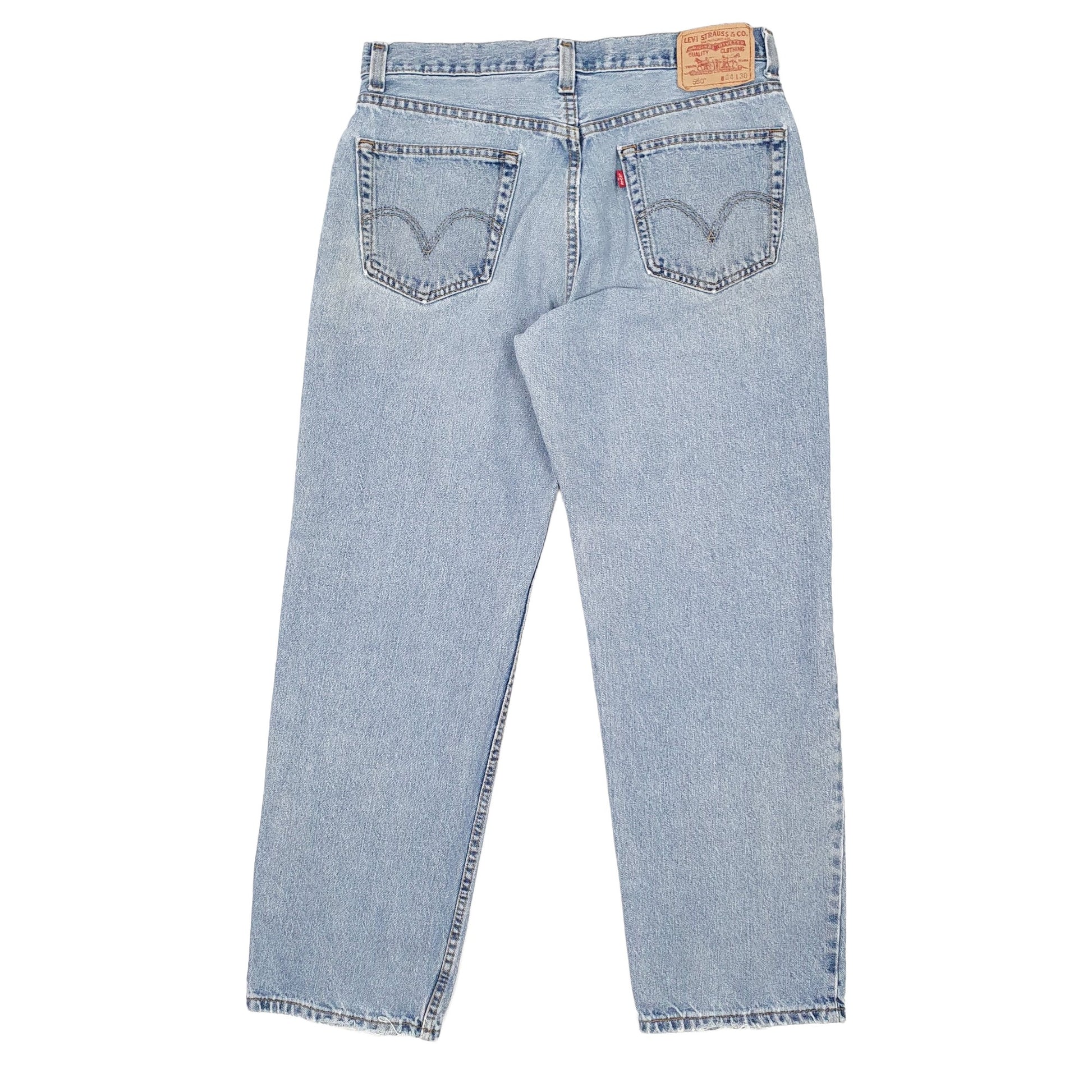 Levis 550 Relaxed Fit Jeans W34 L30 Blue