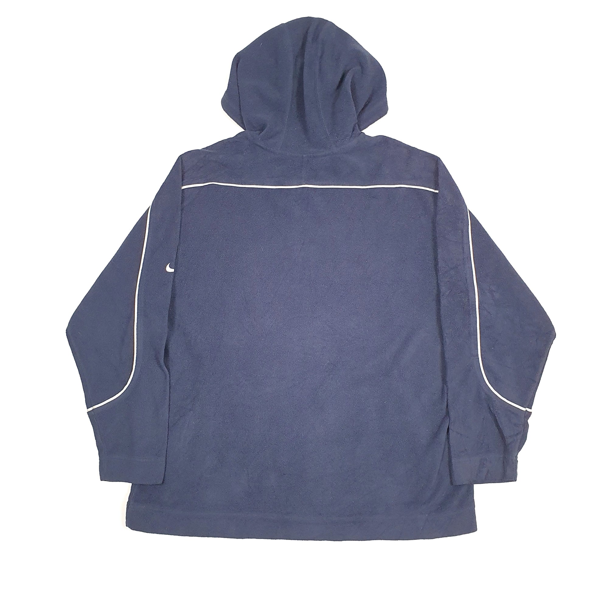 Nike Spellout Hoodie Fleece L Navy