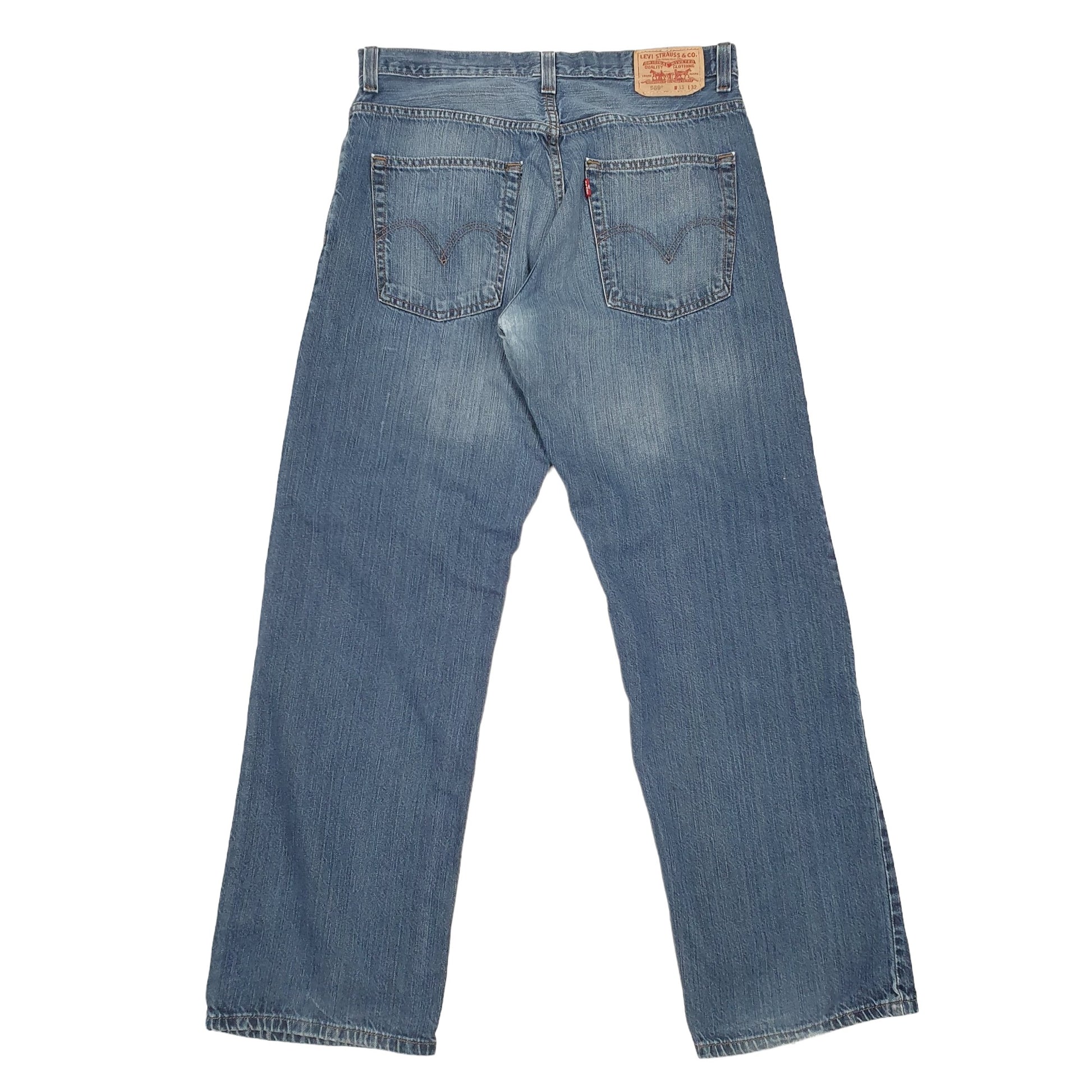 Levis 569 Loose Fit Jeans W33 L33 Blue