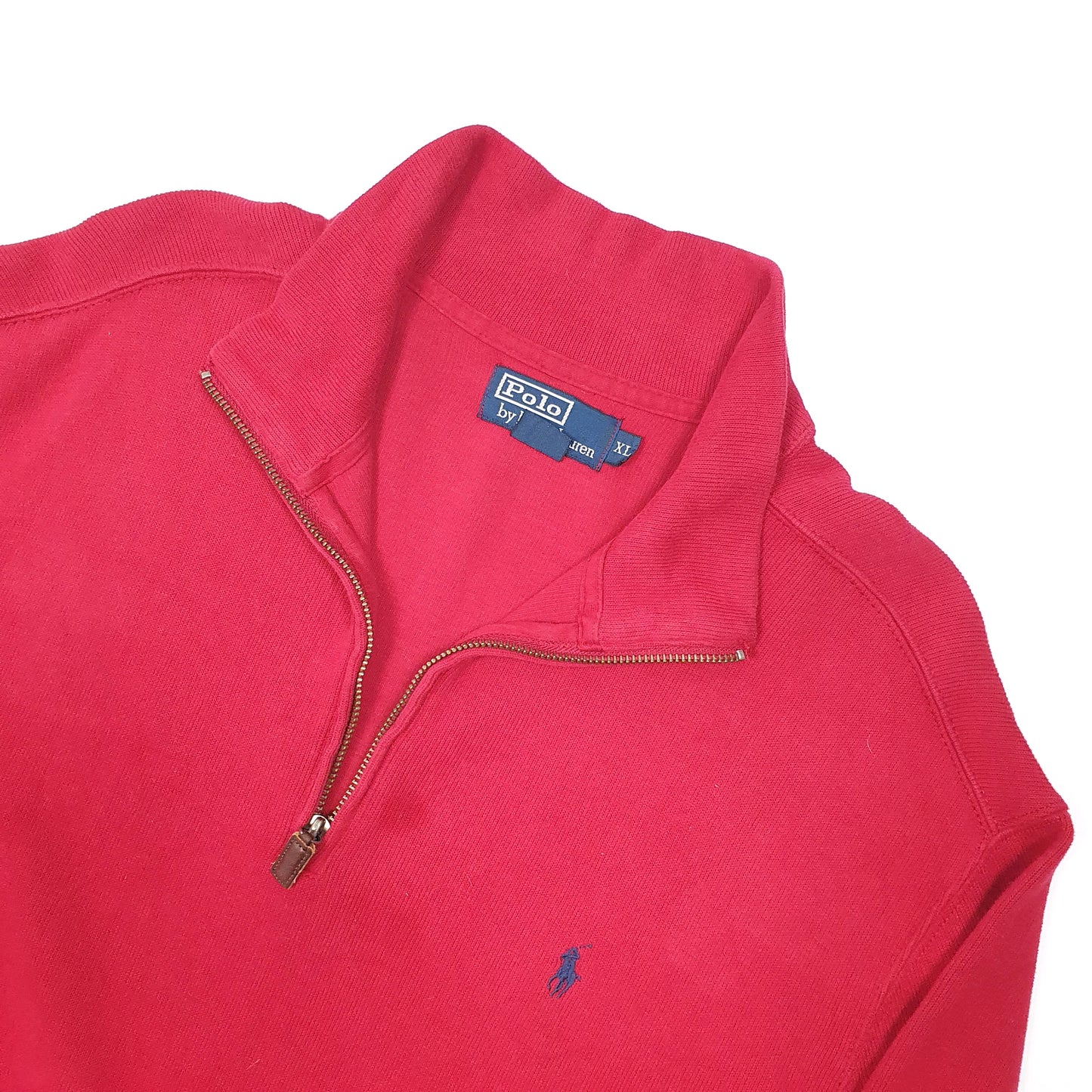 Polo Ralph Lauren Quarter Zip XL Red