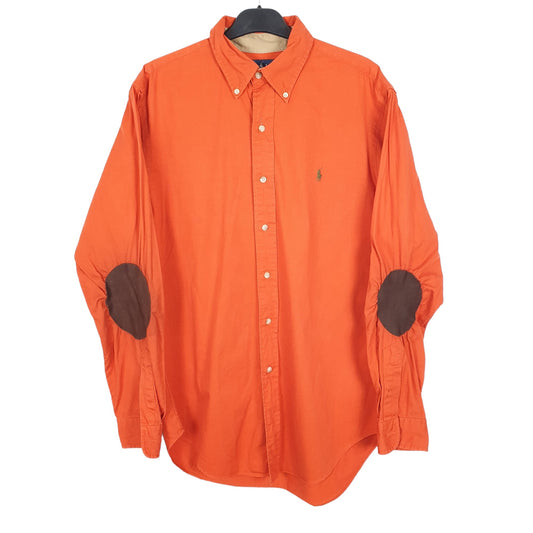 Ralph Lauren Long Sleeve Classic Fit Shirt Orange