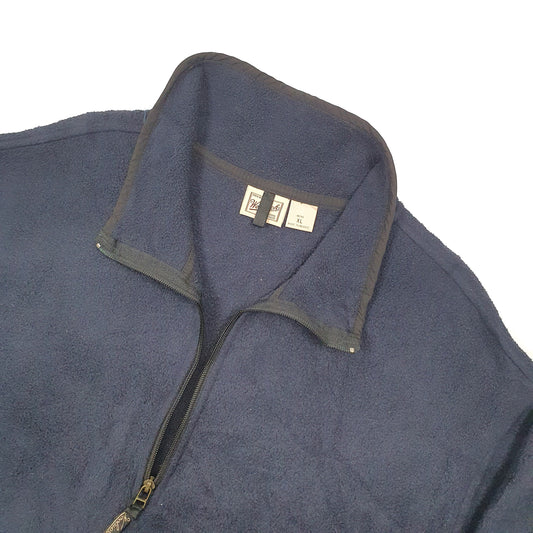 Woolrich 2000's Quarter Zip Fleece XL Navy