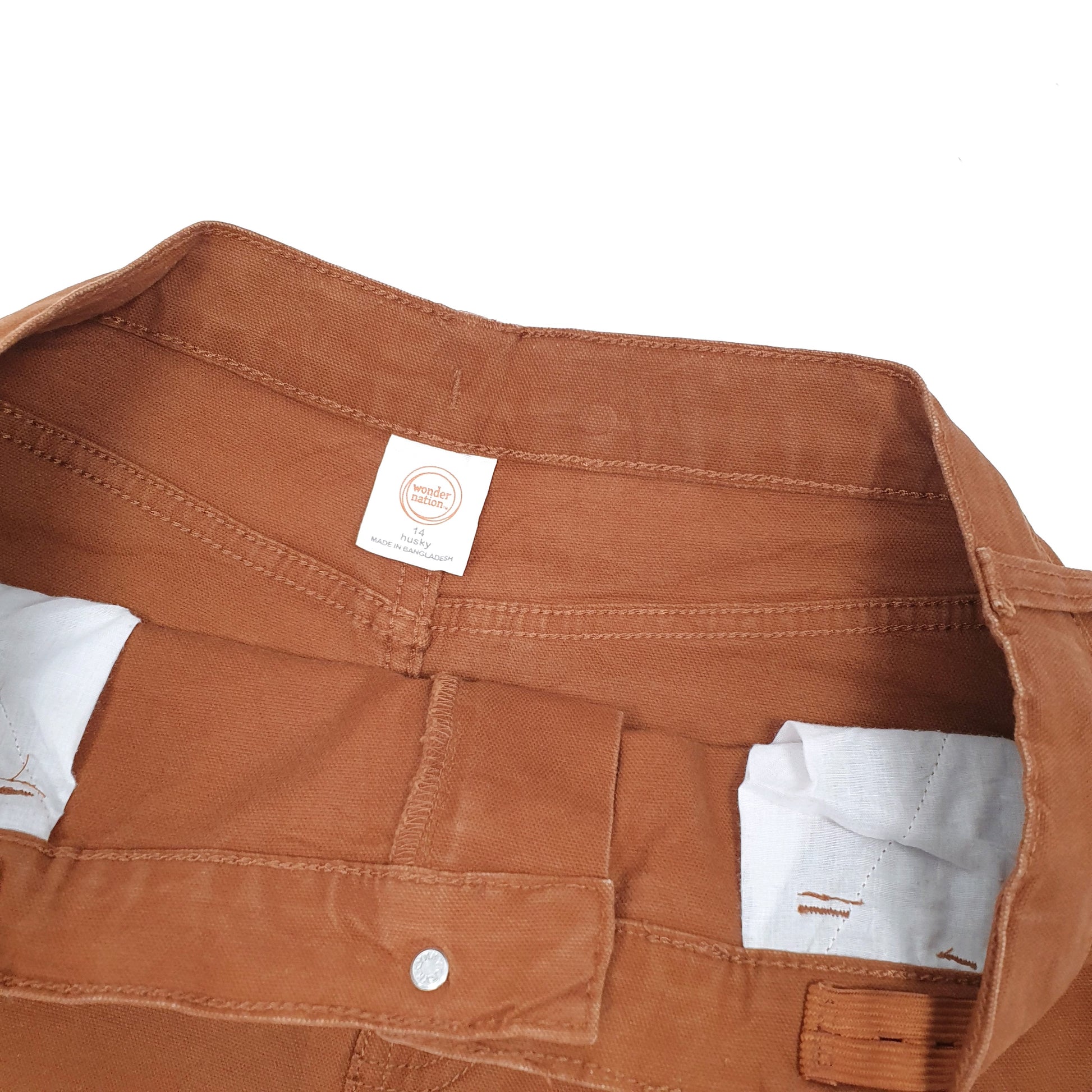 Womens Brown Wonder Nation Carpenter Cargo Shorts