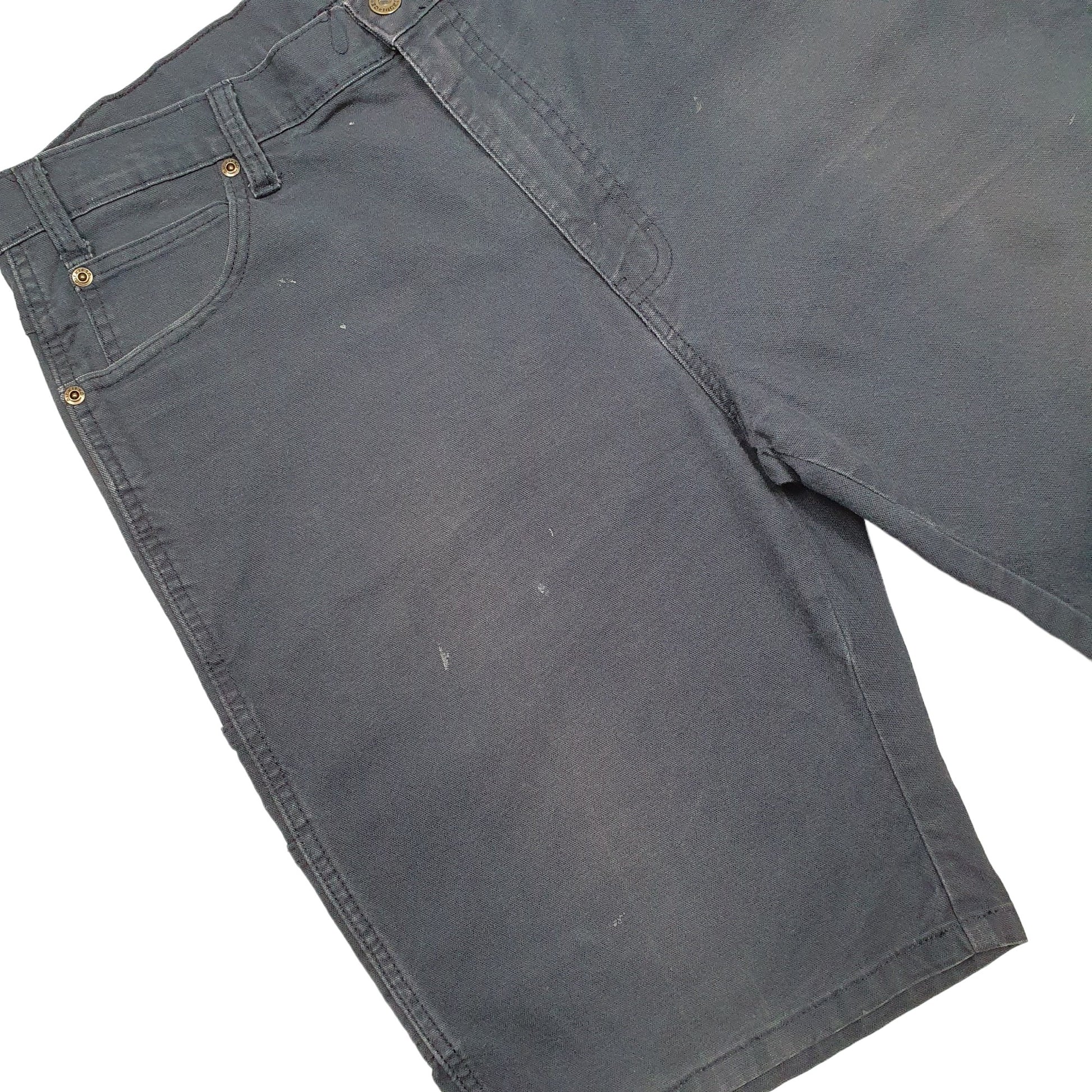 Mens Navy Dickies  Denim Shorts