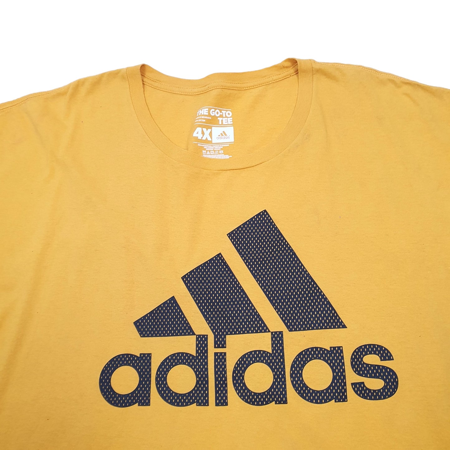 Adidas Short Sleeve T Shirt Yellow