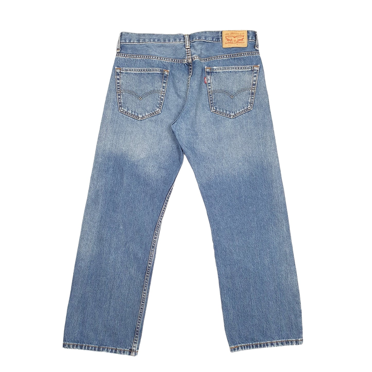 Levis 569 Loose Fit Jeans W36 L29 Blue