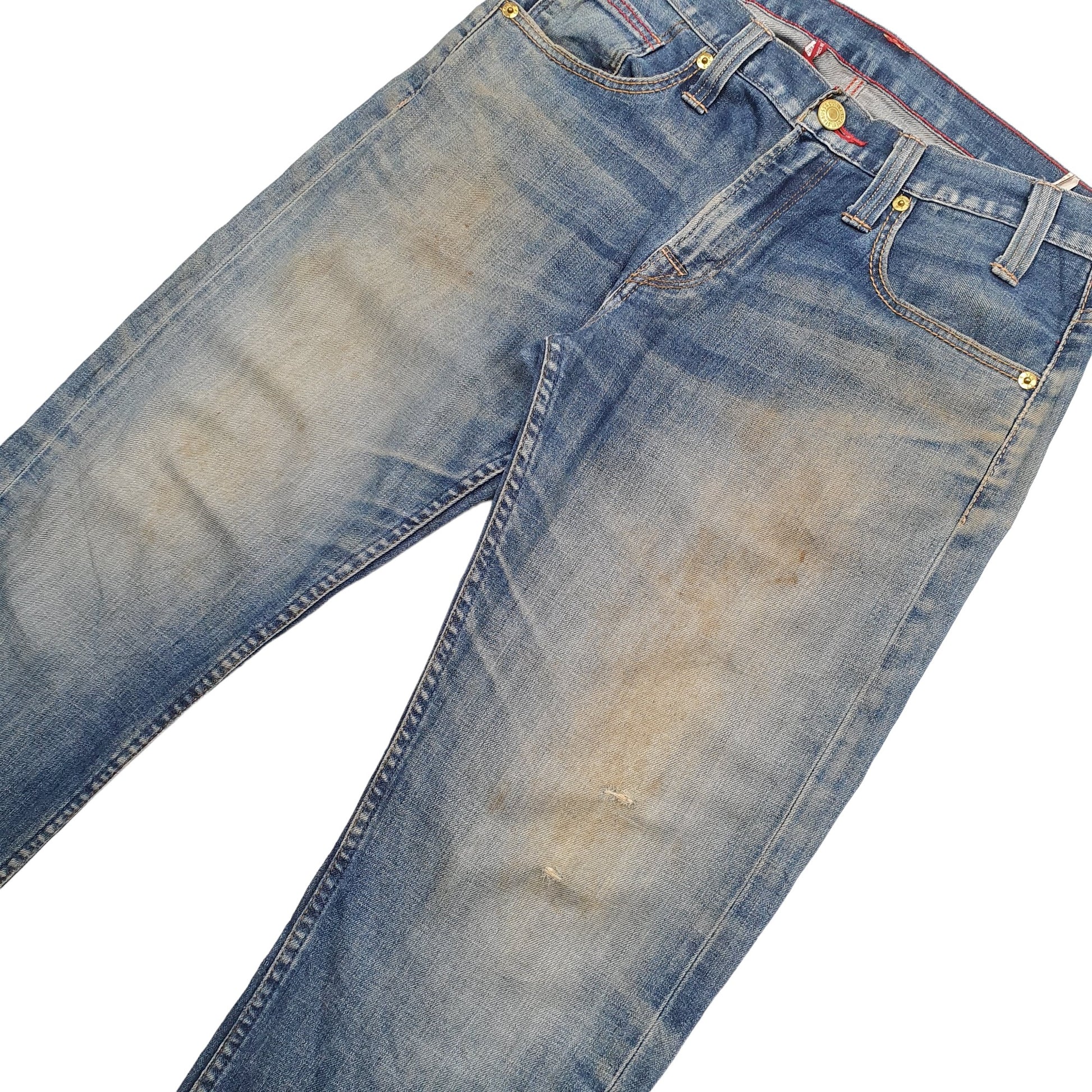 Mens Blue Levis  504 JeansW34 L34