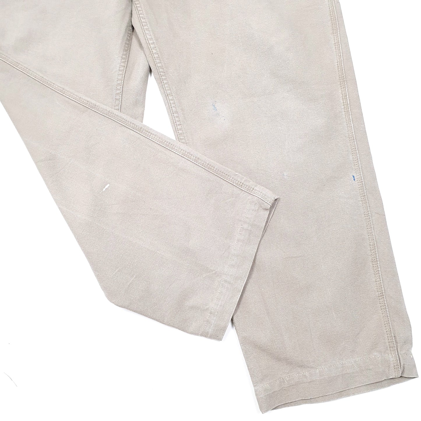 Mens Beige Carhartt  Carpenter Trousers
