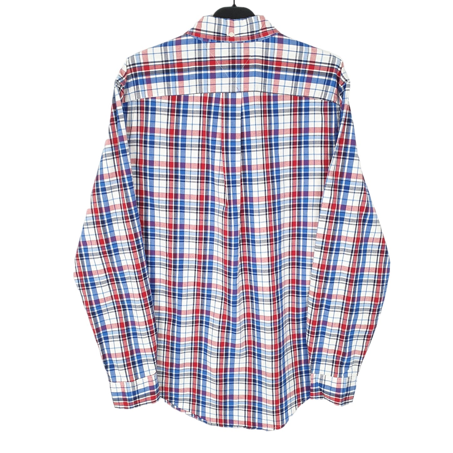 Tommy Hilfiger Long Sleeve Regular Fit Check Shirt White