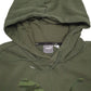 Mens Khaki Puma Spellout Hoodie Jumper