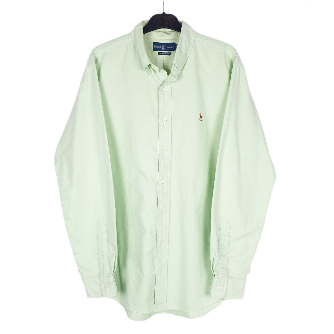 Green Polo Ralph Lauren Long Sleeve Shirt