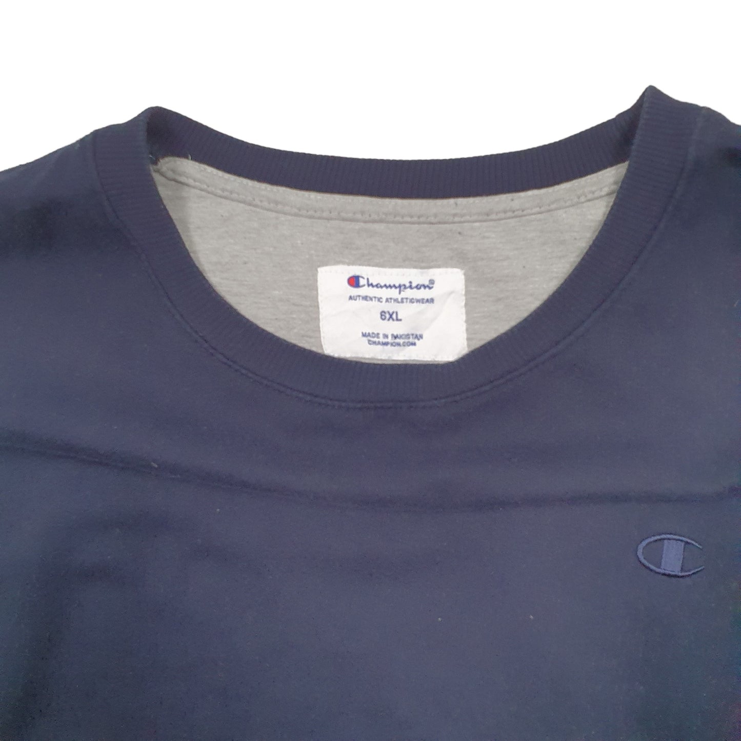 Mens Navy Champion  Crewneck Jumper