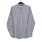 Tommy Hilfiger Long Sleeve Slim Fit Striped Shirt Navy
