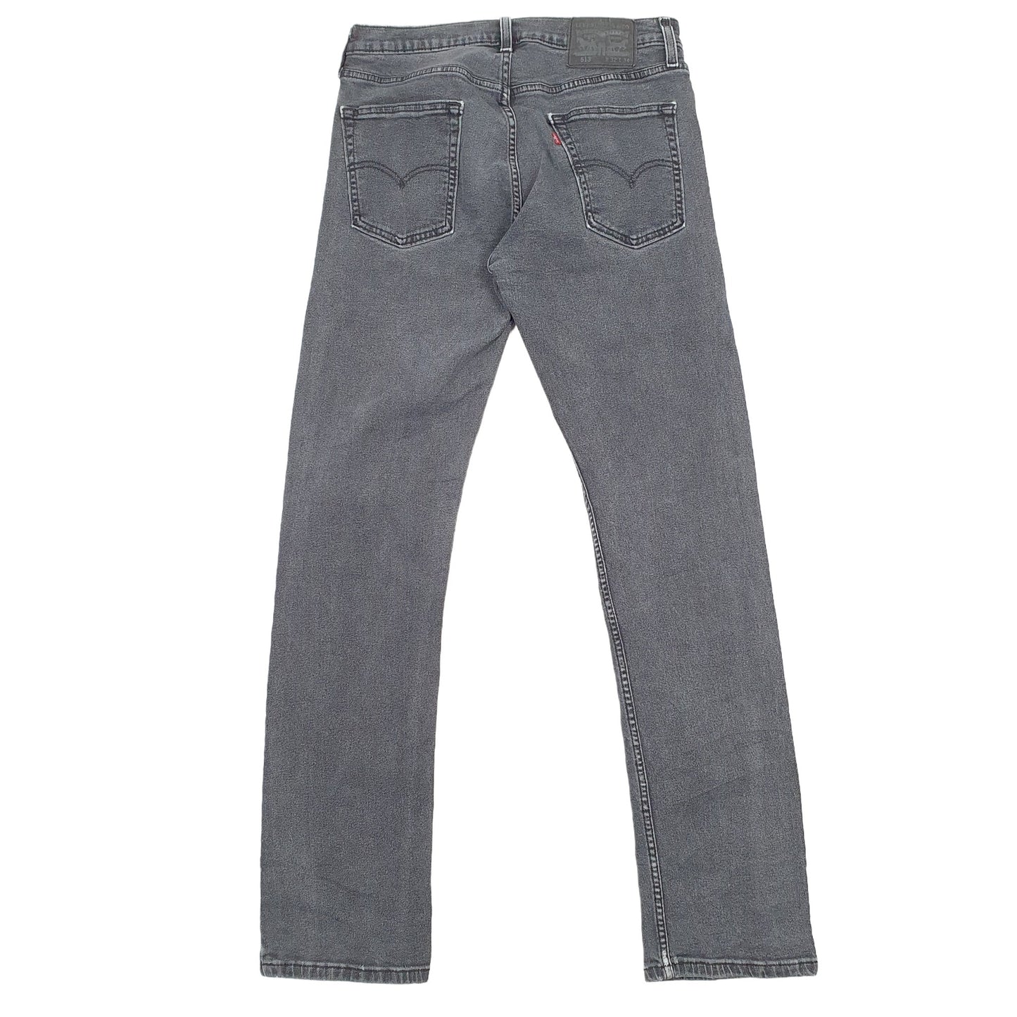 Levis 513 Slim Fit Stretch Jeans W32 L32 Grey