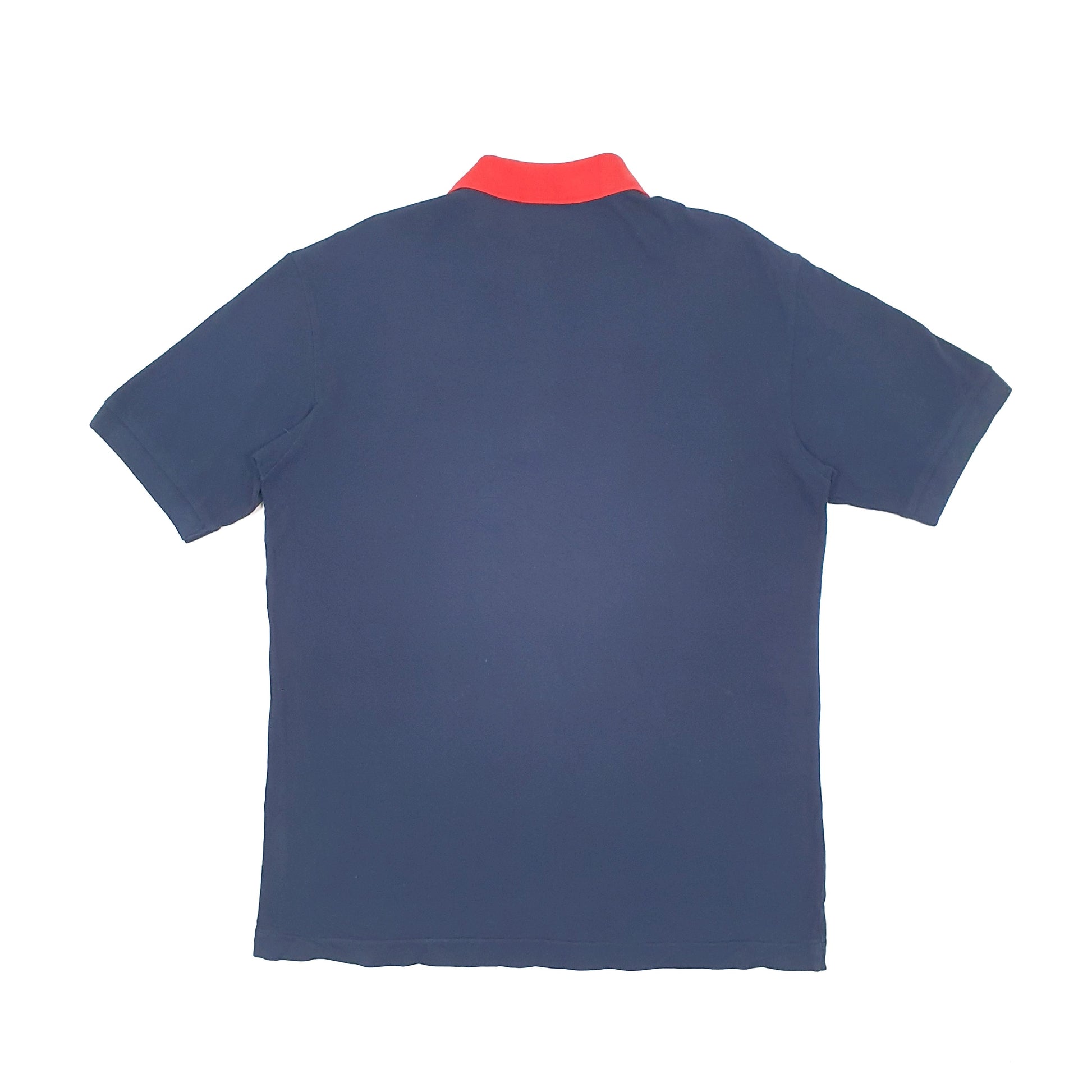 Fila Short Sleeve Polo Shirt Navy