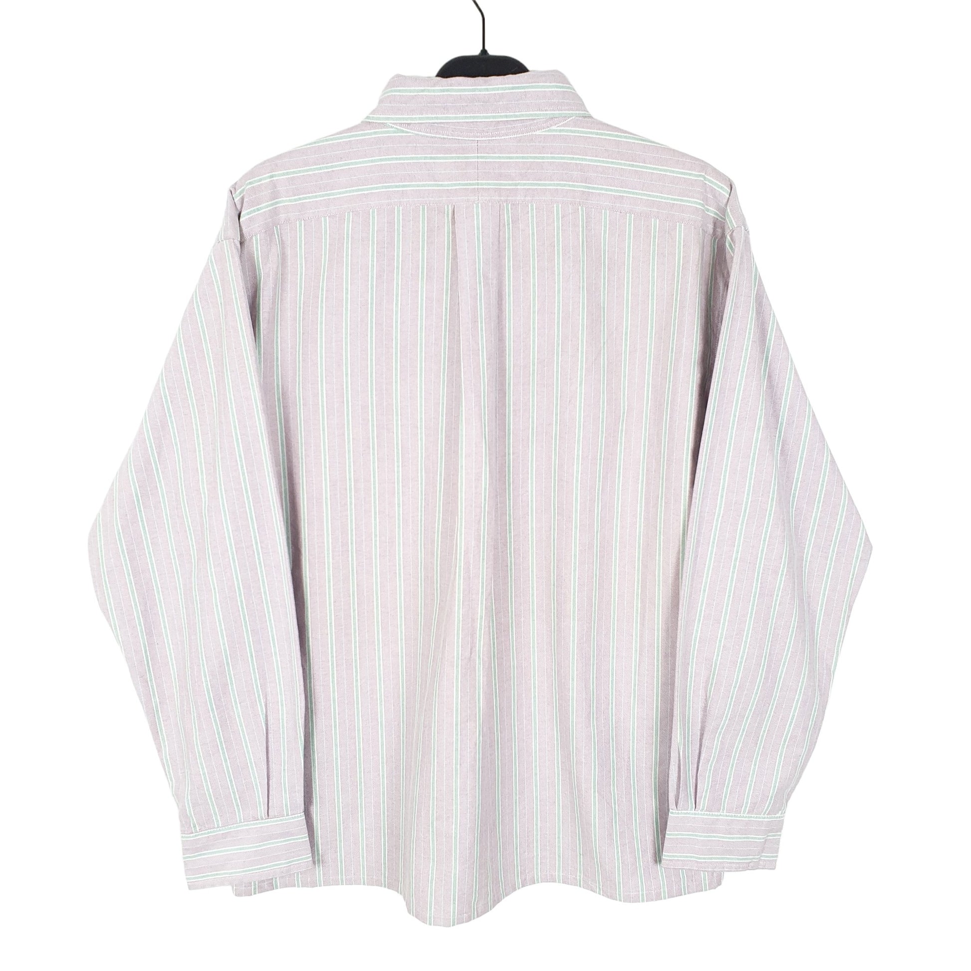 Ralph Lauren Long Sleeve Classic Fit Striped Shirt Pink