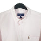 Ralph Lauren Long Sleeve Regular Fit Striped Shirt Pink