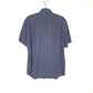 Trussardi Jeans Short Sleeve Regular Fit Shirt Navy