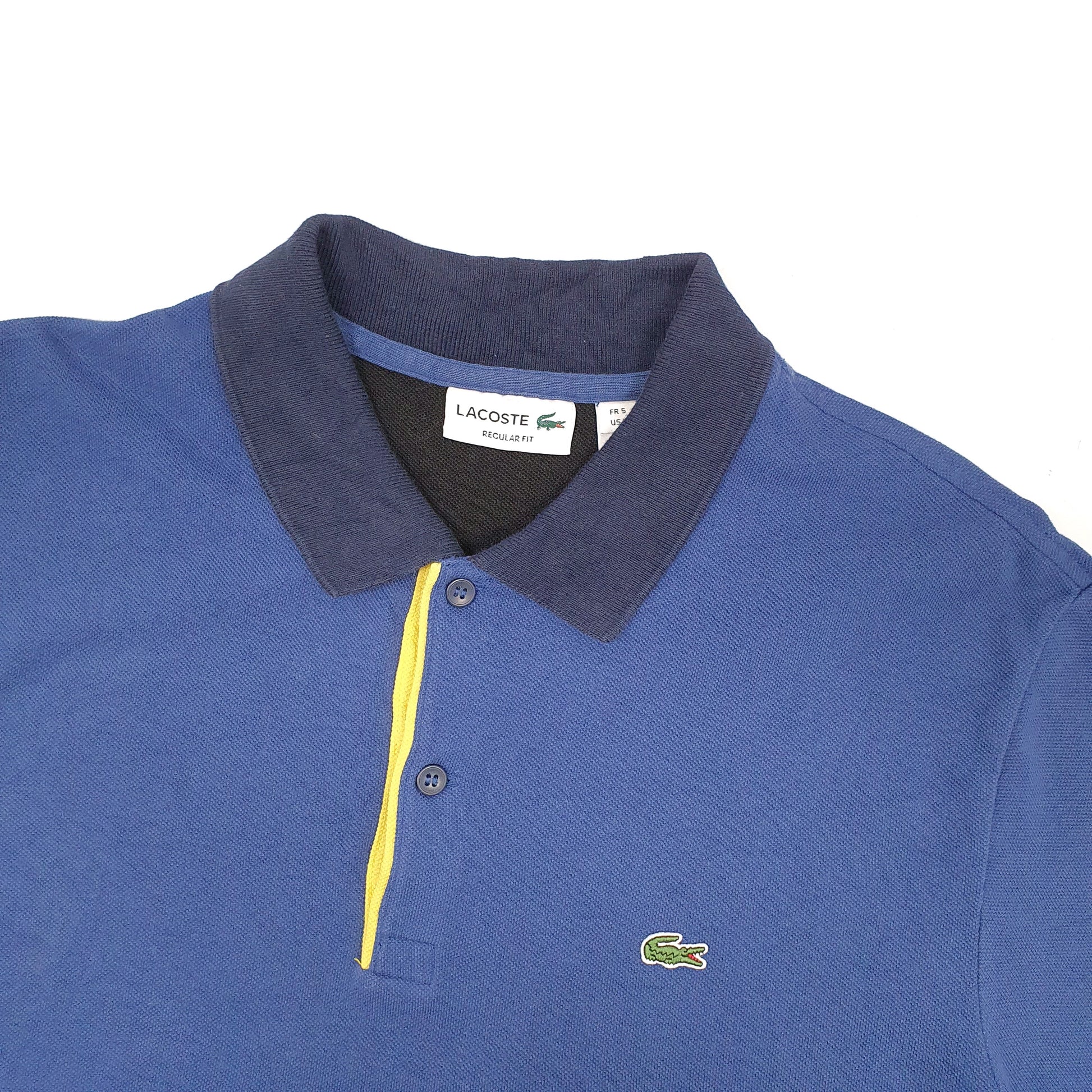 Lacoste Short Sleeve Polo Shirt Blue