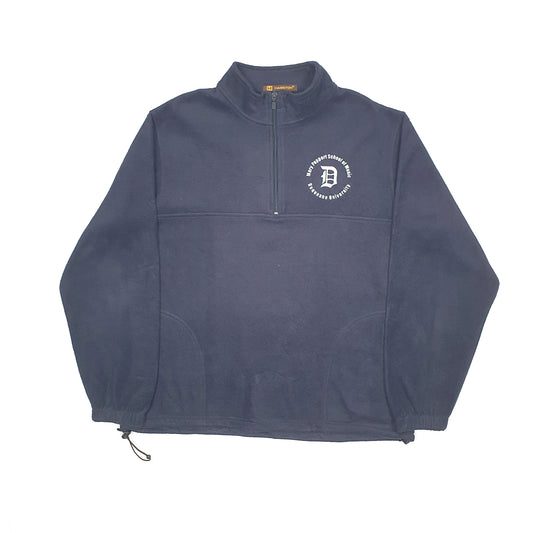 Harriton Quarter Zip Fleece XL Navy