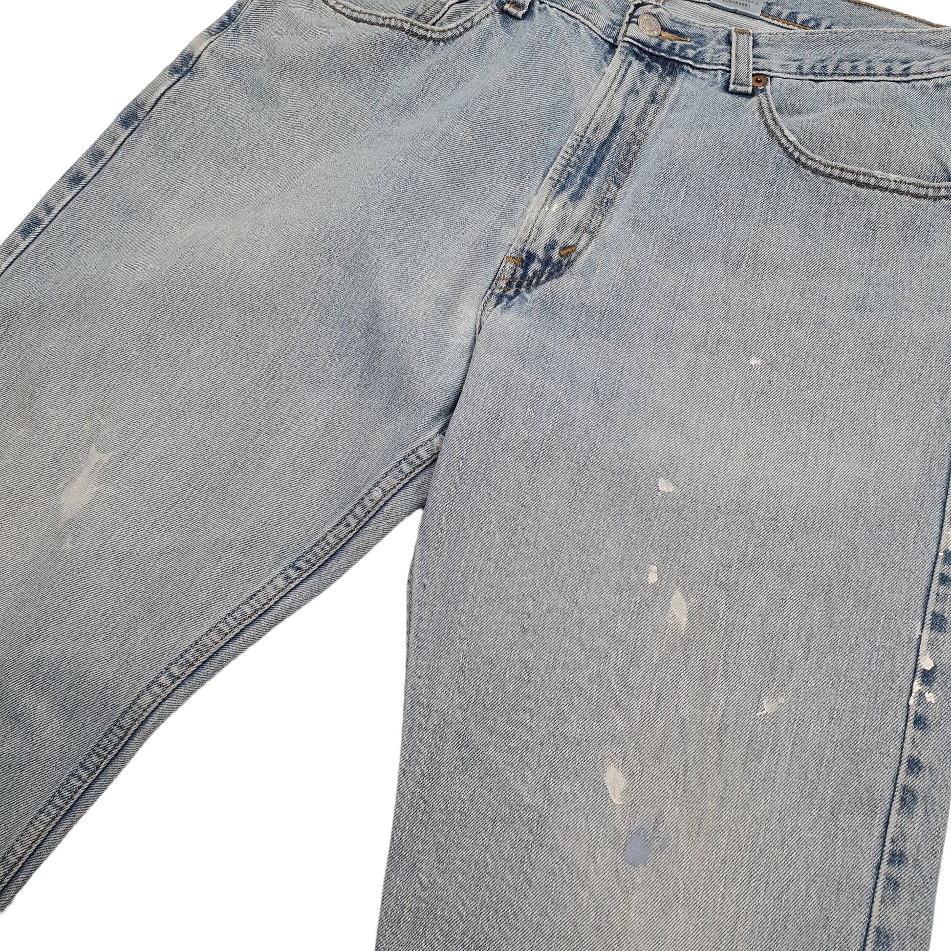 Levis 505 Regular Fit Jeans W34 L32 Blue