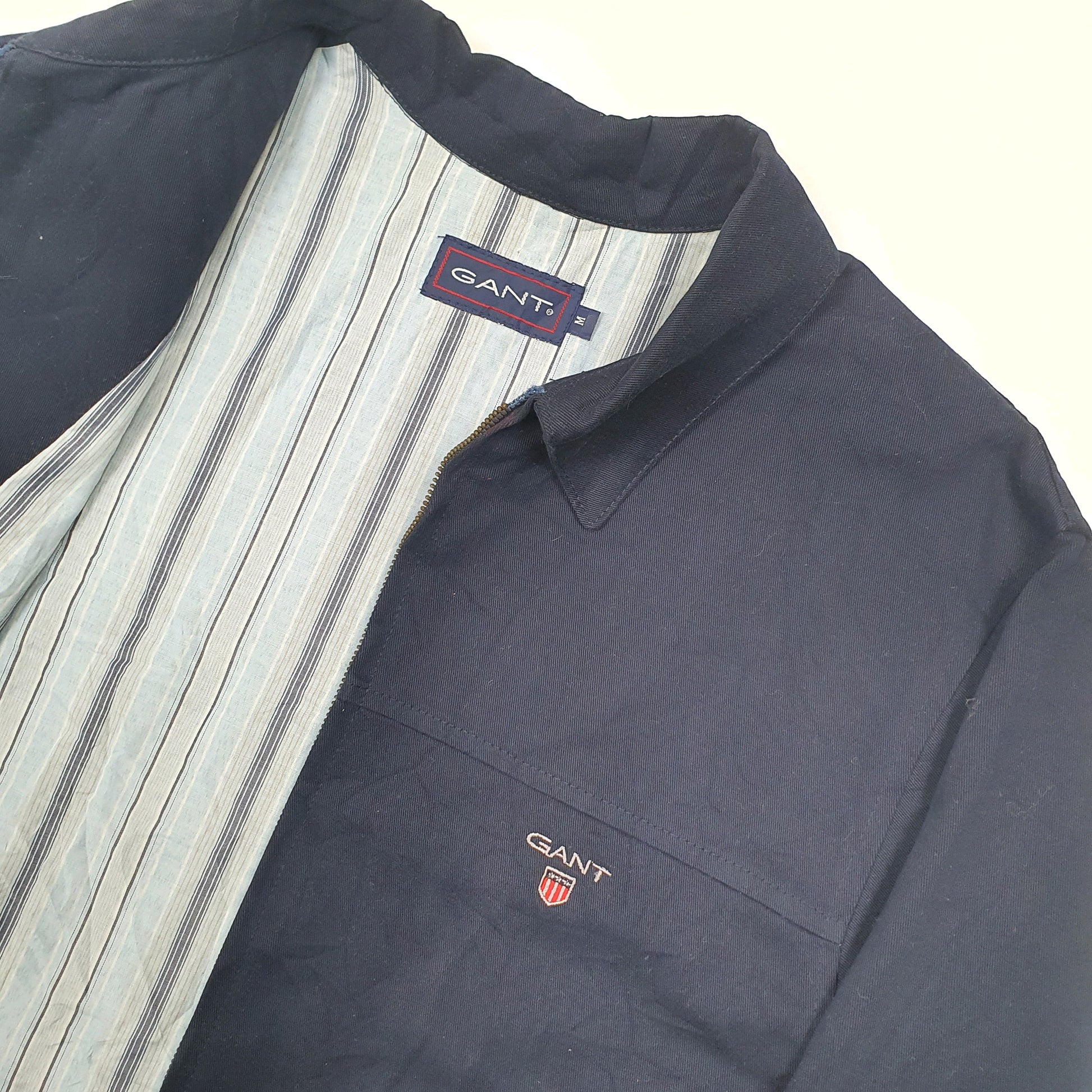 Mens GANT Harrington Jacket Navy