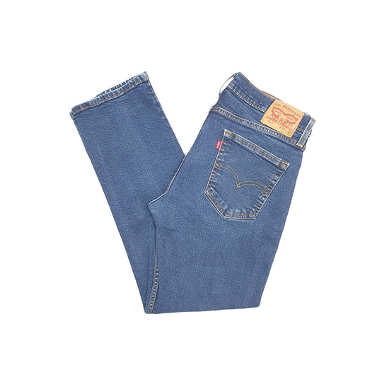 Levis 514 Straight Fit Jeans W34 L30 Blue