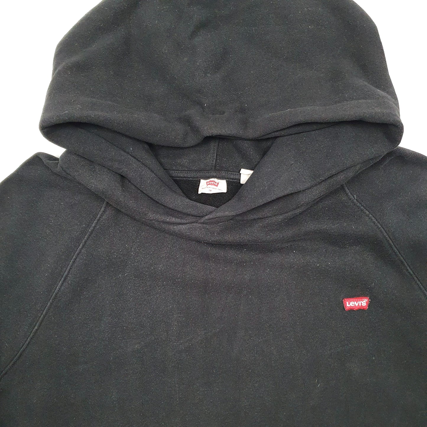 Mens Black Levis  Hoodie Jumper
