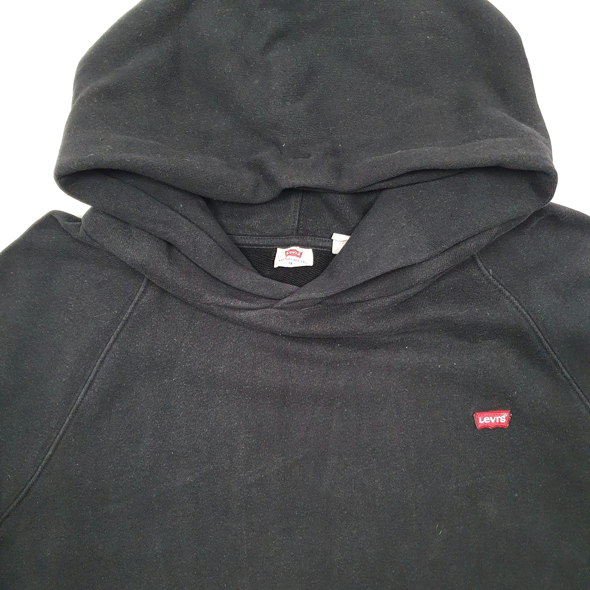 Mens Black Levis  Hoodie Jumper