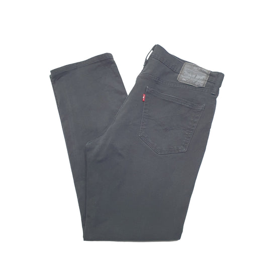 Levis 541 Tapered Fit Jeans W33 L30 Black