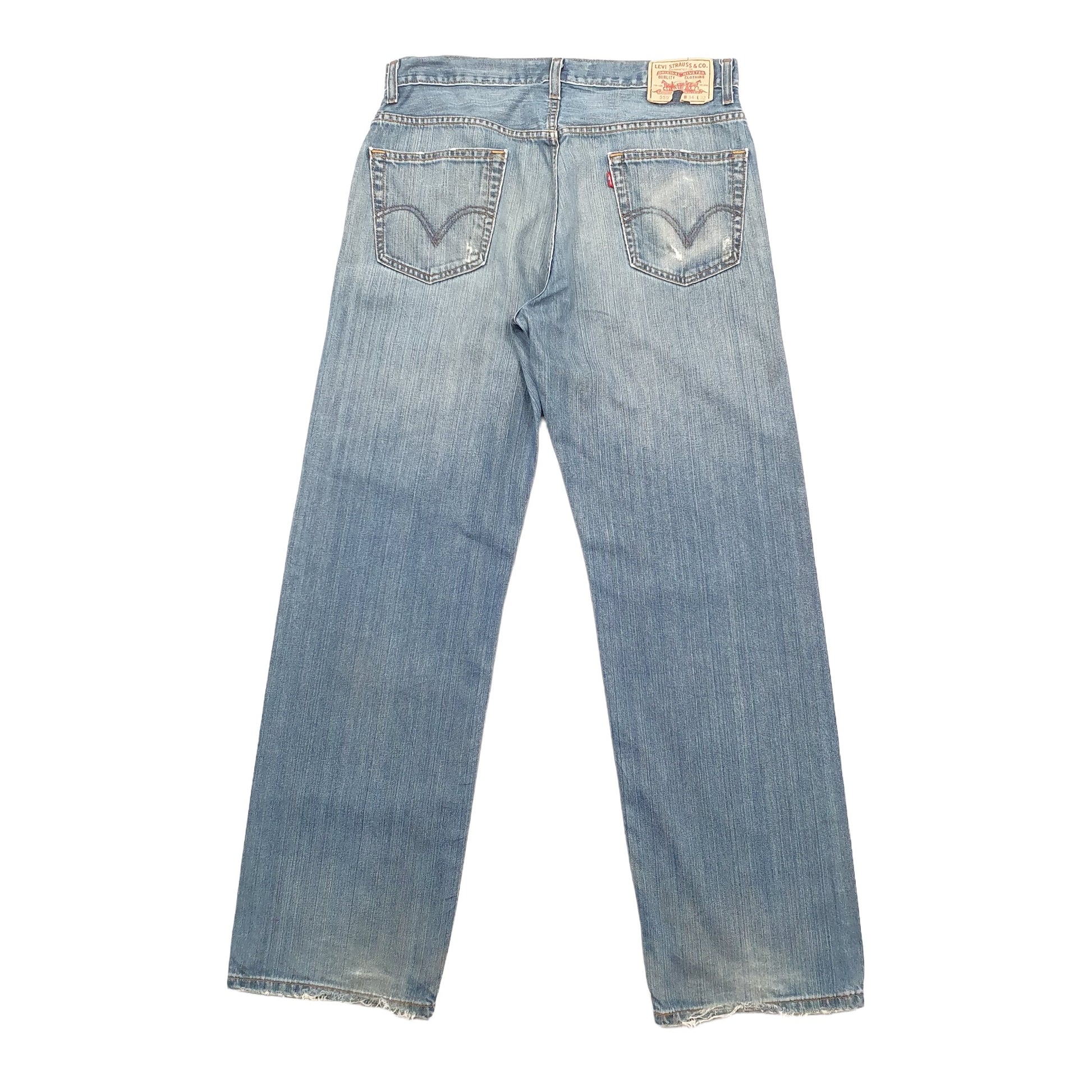 Levis 559 Relaxed Fit Jeans W34 L32 Blue